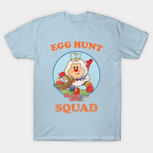 Egg Hunt Squad Rainbow Brite Distressed T-Shirt